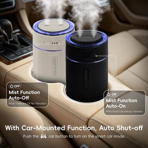 Rechargeable Humidifier Dual Mist Cool Mist Humidifier with 4000mAh <b>Battery</b> - Product Image 2