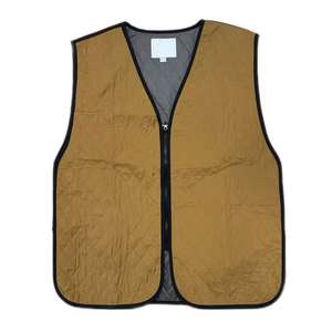 เสื้อกั๊กระบายความร้อนระเหยสีน้ำตาลผ้าไนลอนแห้งเร็วและระบายอากาศได้ดีเหมาะสำหรับงานกลางแจ้งตัดไม้และสำรวจ - Product Image 1