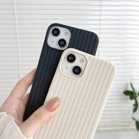 Coque arrière en TPU pour iPhone 17 Air 16 15 14 13 12 11 18 Pro Max, couleur unie, antichoc, protection intégrale