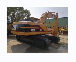 รถขุดตีนตะขาบ320bl แมวใช้แล้ว20ตันน้ำหนักในการทำงาน20ตันพร้อมส่วนประกอบหลักปั๊มเครื่องยนต์เกียร์มอเตอร์ - Product Image 1