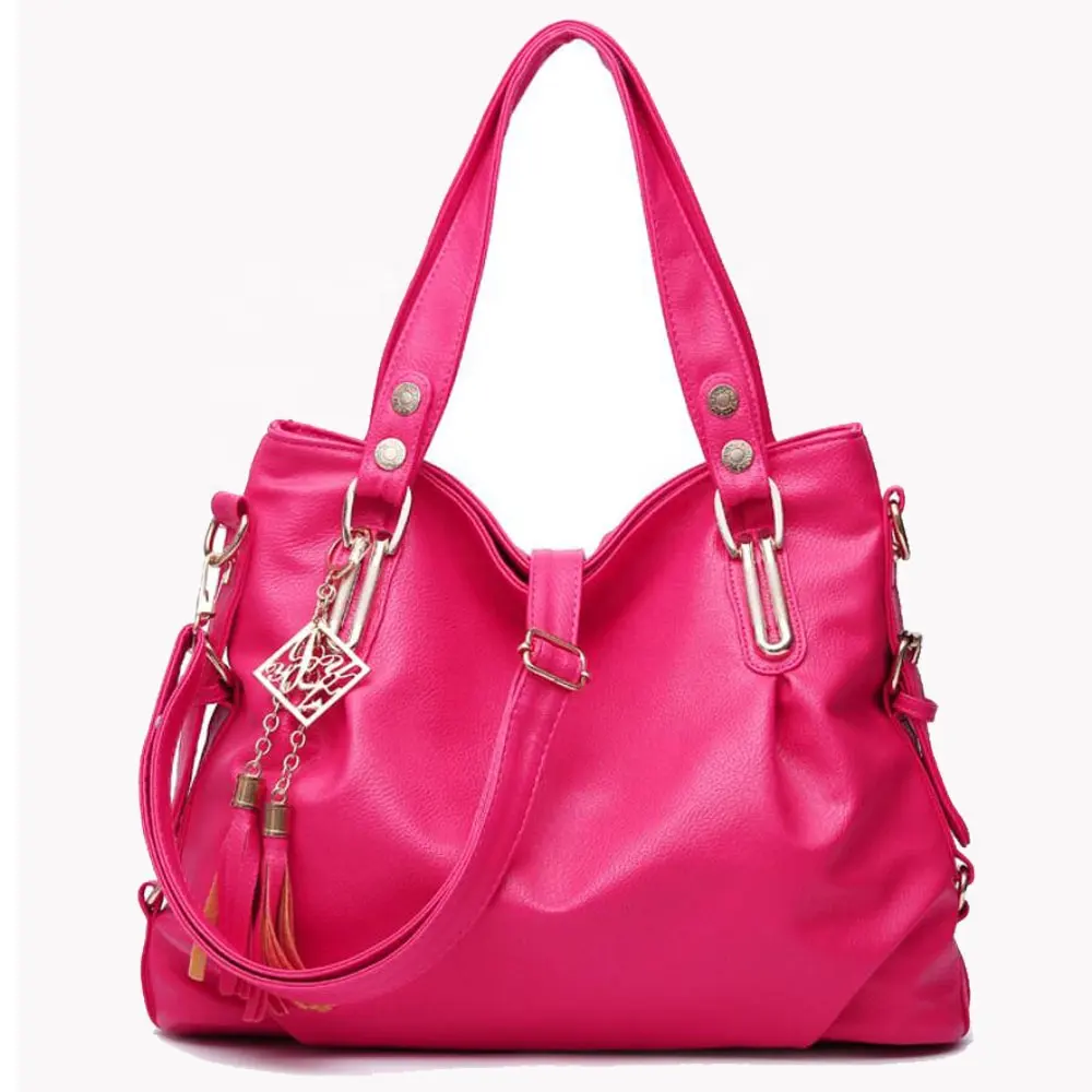 Most popular products 100% genuine leather handbags fashion women bag buy from china