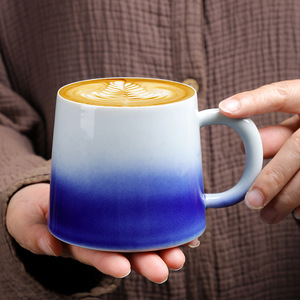 Taza de Café China MSH <span class=keywords><strong>Arita</strong></span> Ware Kiln con Boquilla de Bambú, Diseño Minimalista Vintage, Color Sólido, Empaque en Caja de Regalo - Product Image 1