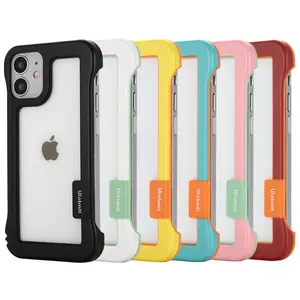 Custodia per telefono con dissipazione di calore senza bordi creativa per iphone 11 12 13 14 15 promax 7 8 plus xs anti-drop TPU soft cover mobile