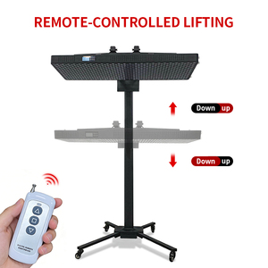 Dispositivo de Terapia com Luz Vermelha LED REDSKY 3500W 660nm 850nm Painel de Luz Infravermelha para Terapia Corporal Completa com Suporte Elétrico Horizontal - Product Image 2