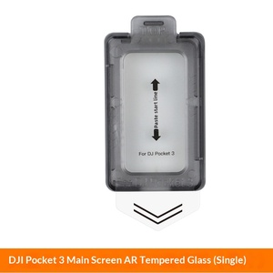 Film de protection d'écran en verre trempé anti-rayures AF+AF anti-reflet, installation facile, sans poussière, pour DJI Pocket 3 4 Action 6 - Product Image 6