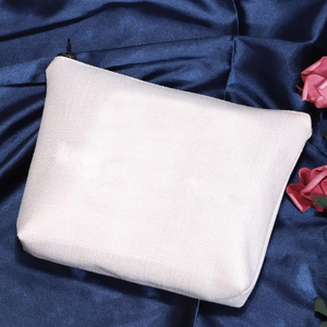 Sac de voyage pour maquillage et cosmétiques personnalisé avec logo, en coton et nylon, fermeture éclair, doux, léger et matelassé - Product Image 4
