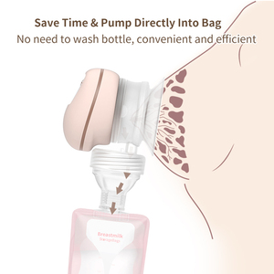Anly <span class=keywords><strong>Kiss</strong></span> tire-lait électrique portable mains libres soutien semi-couché pompe d'allaitement pour bébé pompe à lait indolore - Product Image 4