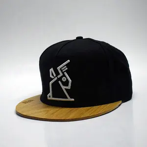 Бейсболка в стиле хип-хоп, пробка, цвет серый лидер, дизайнерская крутая шляпа с плоским деревянным козырьком