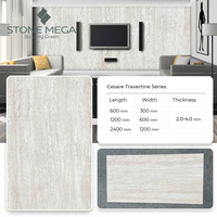Carrelage flexible en travertin MCM, panneau mural flexible en pierre de travertin, placage de pierre naturelle haute simulation pour la décoration murale des bâtiments