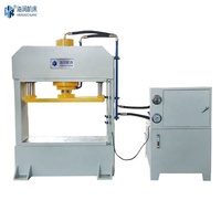 Presse hydraulique à cadre en H de 100 tonnes avec moteur PLC, pompe et roulement pour le formage de tôles et la construction en acier, 380V/220V, marque Hairun