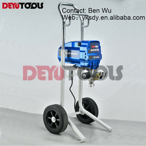 Motor cepillado de alto voltaje eléctrico grande, máquina de pulverización sin aire, revestimiento de pintura de látex, masilla, <span class=keywords><strong>pistola</strong></span> pulverizadora eléctrica de 220V - Product Image 6