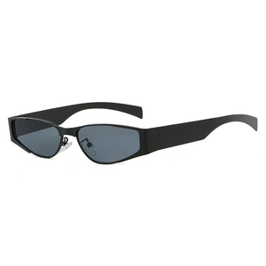 Gafas de Sol de marco estrecho pequeño de Metal para mujer 2025 <span class=keywords><strong>Vogue</strong></span> <span class=keywords><strong>Y2k</strong></span> gafas de sol rectangulares moda femenina Vintage Punk estilo Hip-Hop gafas - Product Image 6