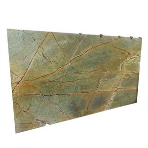 Grandes dalles de marbre vert forêt tropicale polies pour comptoirs de cuisine, hôpitaux, villas et applications funéraires - Product Image 1