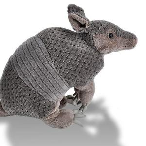 Greenmart - Peluche de armadillo realista personalizado, juguete de peluche gris divertido, recuerdo de viaje al zoológico, regalos para niños - Product Image 5
