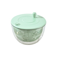 Grote Capaciteit Keuken Salade Spinner Draaihandvat Handleiding Sla Spinner Groente Chopper Fruit Groente Gereedschap Vergiet