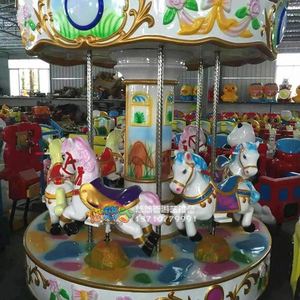 Manège de luxe pour enfants, grande taille, 6 places, pour parc d'attractions extérieur, équipement de divertissement électrique - Product Image 5