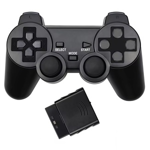Control Inalámbrico para PS2/PS1, Gamepad 2.4G para PS2, Joystick USB para PC, Consola de Juegos con Doble Vibración - Product Image 1