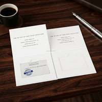 Boîte cadeau en papier blanc personnalisée pour carte de crédit, carte NFC et carte de visite, emballage personnalisé avec services de personnalisation complets
