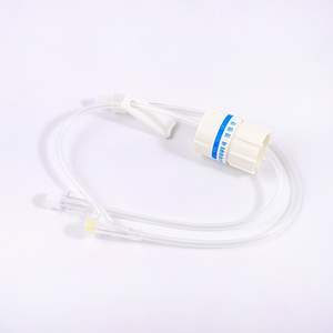 Adaptateur de site d'injection médical jetable professionnel de haute qualité, régulateur de débit IV de précision avec <span class=keywords><strong>tube</strong></span> d'extension - Product Image 1