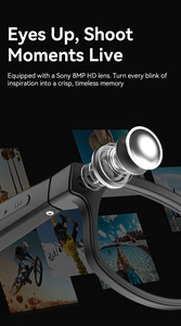 Lentes Inteligentes AIMB-G1max con Batería de 270 mAh, Cámara de 8MP, Memoria de 4GB, IA, Traducción en Tiempo Real en Varios Idiomas, Resistencia al Agua IPX-4, 1080P - Product Image 6