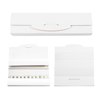 Carnets de papier à rouler sur mesure format King Size avec filtre en verre ou filtre à charbon actif
