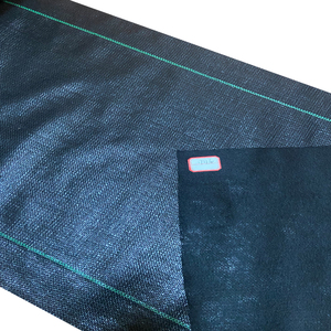 Tissu paysager non tissé en plastique PP naturel, couvre-pot, paillis, sol, anti-plastique, tapis de contrôle des mauvaises herbes pour les arbres - Product Image 2