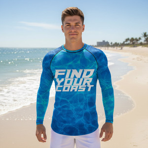 Encuentra tu costa debajo de Rash Guard UPF 50 + - Product Image 4