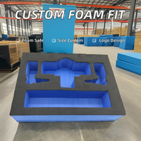 Emballage de protection de la boîte à outils du fabricant personnalisable Inserts en mousse EPE/EVA étanche en mousse polyuréthane éponge EPS