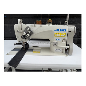 Machine à coudre industrielle à double aiguille JUKI LH-3578A à tête semi-sèche pour jeans et matériaux lourds - Product Image 1