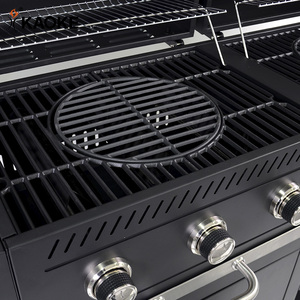 <span class=keywords><strong>Barbecue</strong></span> hybride au charbon de bois et au gaz de 72 pouces BBQ Grill combiné <span class=keywords><strong>Barbecue</strong></span> d'extérieur aux normes européennes - Product Image 2