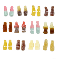 OEM/ODM Vente en gros de bonbons au cola en vrac bonbons acidulés sucrés assortis Gelée à mâcher Confiserie de Chine Saveurs de fruits et fraises Sucre