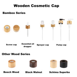 Flacon diffuseur réutilisable, durable et portable, avec couvercle en bambou, anti-fuite, recyclable, bouchon à vis, compte-gouttes pour huiles essentielles et cosmétiques - Product Image 2