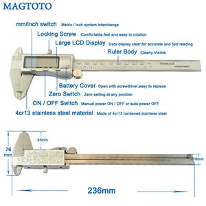 Digitale pinza in acciaio inox elettronico digitale <span class=keywords><strong>vernier</strong></span> <span class=keywords><strong>caliper</strong></span> - Product Image 2