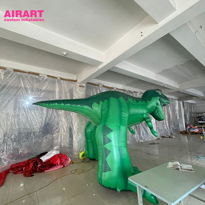 Factory Outlet Giant <strong>Inflatable</strong> Dragon T-rex <strong>Inflatable</strong> Green <strong>Dinosaur</strong> in Advertising <strong>Inflatables</strong> - Product Image 3