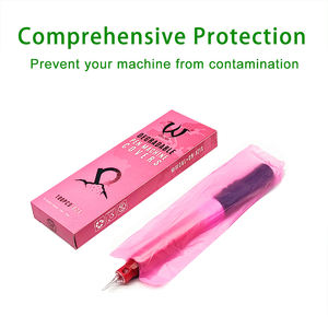 Compostable Multiple Sizes Biodegradable Tattoo Sleeves Bags <strong>Covers</strong> for Clip <strong>Cord</strong> Pen Machine Wash Bottle Bags - Product Image 3