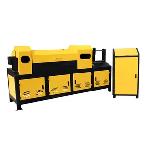 manual widely used iron bar rebar straightener cutter bender and cutting machine