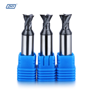 Zhy Chất lượng cao tùy chỉnh công cụ CNC End Mill vuông End <span class=keywords><strong>dovetail</strong></span> phay Cutter cho gỗ - Product Image 4