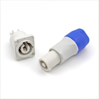 Connecteur d'aviation rond à 3 broches, prise de connexion rapide pour alimentation d'écran LED