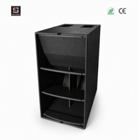 Subwoofer passif 18 pouces 800W RMS 1600W de crête, haut-parleur de basses robuste à pavillon pour discothèque, scène et tournée