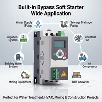 Démarreur progressif numérique 18,5 kW 220 V/380 V triphasé avec bypass intégré pour pompes et moteurs – Prix usine