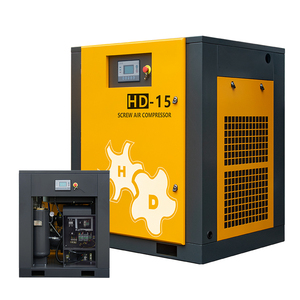 HANDE-<span class=keywords><strong>compresor</strong></span> de aire Industrial Slient todo en uno, 7,5 kW, 11KW, 15KW, 18,5 kW, 22KW, 4 en 1, tornillo de velocidad fija - Product Image 3