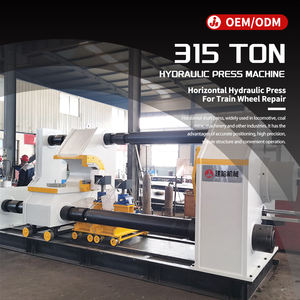 <span class=keywords><strong>Presse</strong></span> hydraulique JianHa de haute qualité, 315 tonnes, avec guidage, PLC et pompe pour le démontage et le montage automatiques - Product Image 1