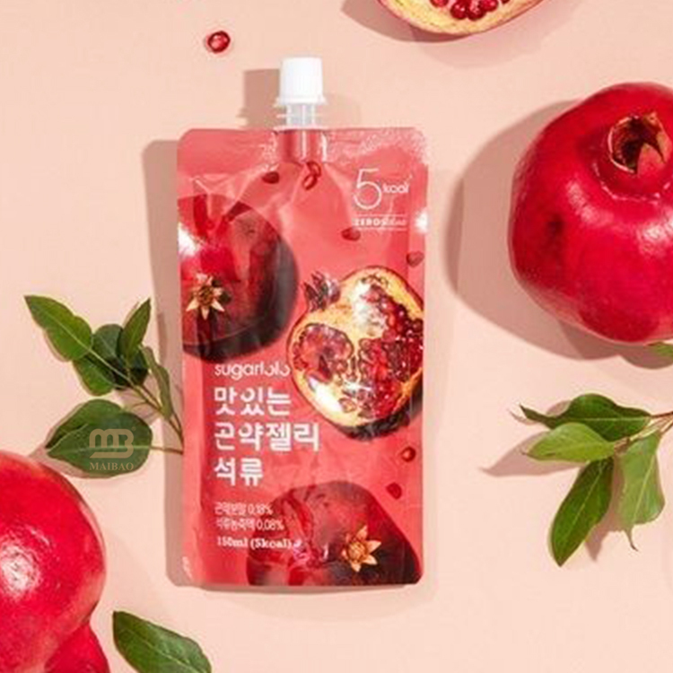 Custom Printed Liquid Gel Pouch Bag