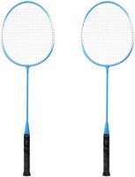 Ensemble de raquettes de badminton de sport d'approvisionnement d'usine en gros personnaliser le logo raquettes de badminton pour s'amuser en famille