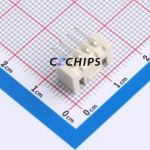 ZX-HA2.54-4PWZ-GW Wire-to-Board Pin Header Bent Lead Through Hole,P=2.5mm Connector 1x4P 2.5mm Right Angle Insert 4P - Product Image 2