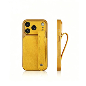 Étui de téléphone en PU avec bracelet, protection intégrale, découpe précise, grande fenêtre, antichoc, protection de l'objectif, porte-cartes - Product Image 2