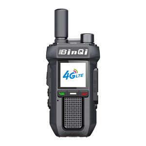 Radio Bidireccional Binqi BQ-79EU 4G POC con Tarjeta SIM, Intercomunicador Inalámbrico Portátil, Alcance de Conversación de 5000 km, Batería de 2500-3000 mAh, IP32/IPX3 - Product Image 1