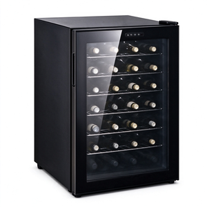 Vinoteca Termoeléctrica de Gran Capacidad para el Hogar con Puerta de Vidrio, Capacidad para 28 Botellas - Product Image 2