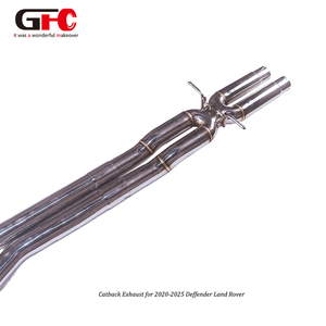 Tubos de escape Catback de alto rendimiento para Land Rover <span class=keywords><strong>Defender</strong></span> 2020 2025-110 Sistema de escape de sonidos deportivos con Valvetronic 5,0 - Product Image 4