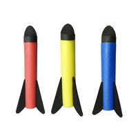 Vente en gros de lanceurs de fusées en mousse, jouets d'extérieur, jeux de fusées, jouets de jardin pour enfants